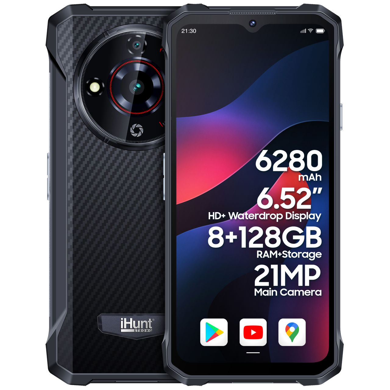 Протиударний cмартфон iHunt Titan P8000 Ultra Carbon – SLIM