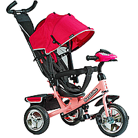 Велосипед детский трехколесный Best Trike 6588 красный с Bluetooth 63-768