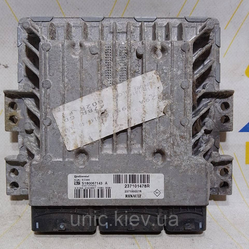 Блок керування двигуном Renault Megane III Laguna III Scenic III 1.5 dci б/в 237101478R
