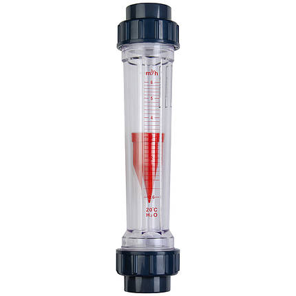 Ротаметр Aquaviva DN15 з внутрішньою різзю d1/2" 25-250 л/год, фото 1