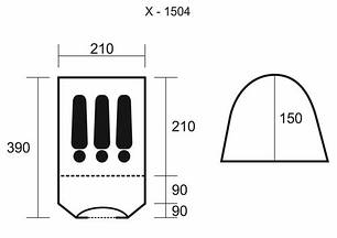Тримісний намет Green Camp GC1504, фото 2