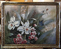 Гобеленовая картина "Цветы" (90 x 114 см) GB066
