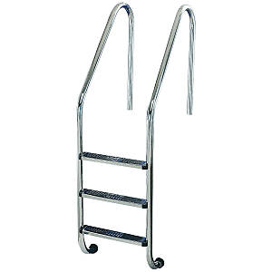 Драбина для басейну Hayward Standard (3 ступені), для широкого борту, AISI-316