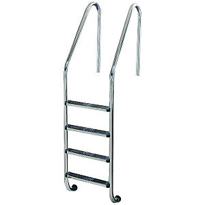 Драбина для басейну Hayward Standard (4 щаблі), для широкого борту, AISI-304