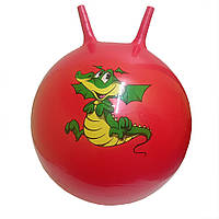 М'яч для фітнесу B5503 ріжки 55 см, 450 грам (Червоний) Shoper