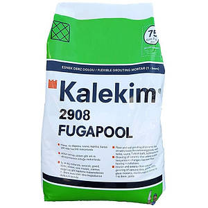 Вологостійка затирка для швів Kalekim Fugapool 2908 (5 кг) Середземноморський блакитний