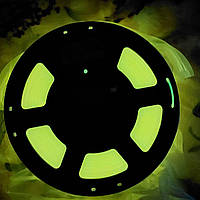 Филамент SUNLU PLA Glow in the Dark Yellow пластик для 3d печати люминисцентный желтый неон