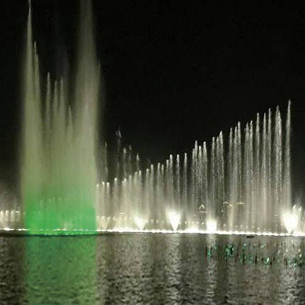 Прожектор для фонтана Aquaviva (18LED 18 Вт 12/24 В) RGB IP68, фото 2
