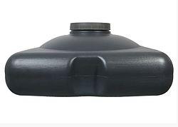 Емкость бак для душа пластиковый 150л на дачу с подогревом воды и терморегулятором (ТЭН)