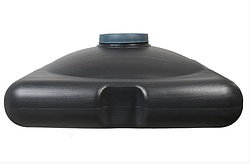 Ємність 200 л бак для душу пластиковий на дачу з підігрівом води та терморегулятором (ТЕН)