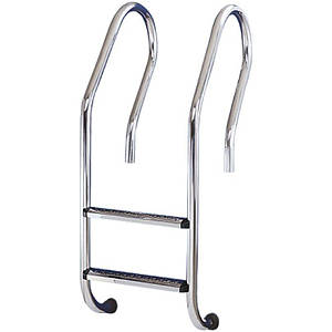 Драбина для басейну Hayward Mixta (2 щаблі), для вузького борту, AISI-304