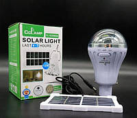 Сонячна лампочка з акумуляторною батареєю CL-028MAX/Аварійна LED лампа