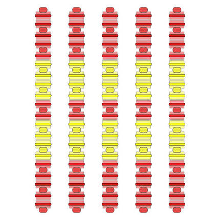 Роздільник доріжки Hayward Big Red/Yellow, AISI 316, 50 м, фото 2