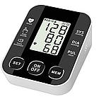 Автоматичний цифровий тонометр з дисплеєм, від батарейок та USB, BR-510 / Апарат для вимірювання тиску, фото 8