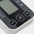 Автоматичний цифровий тонометр з дисплеєм, від батарейок та USB, BR-510 / Апарат для вимірювання тиску, фото 4