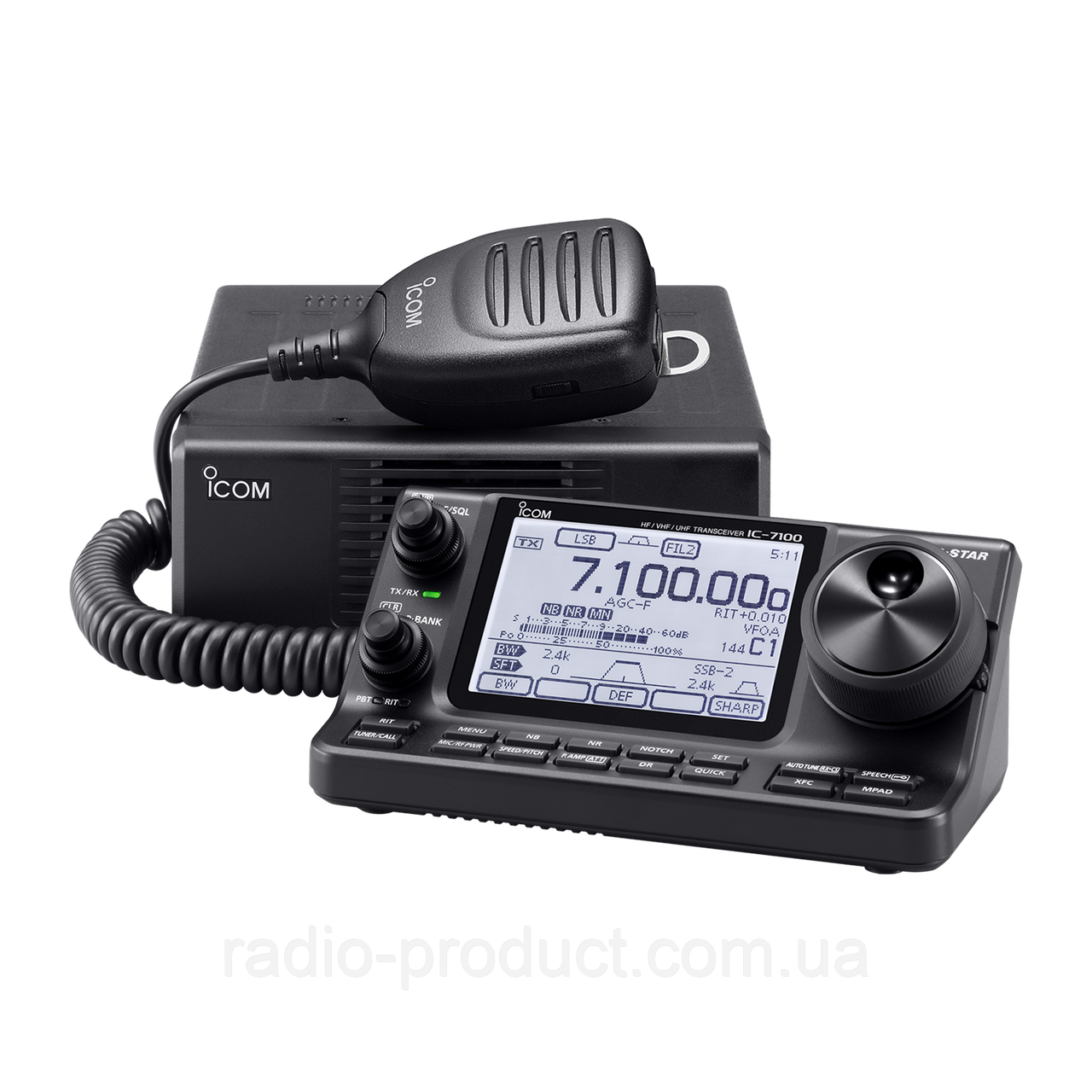 Icom IC-7100 КХ+УКХ трансівер, радіостанція