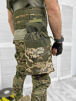 Тактическая сумка для сброса fagot пиксель, военная навесная брезентная сумка для сброса фиксация липучкой
