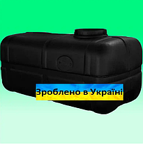 Місткість пластикова прямокутна чорна 250 л накопичувальний бак, фото 6