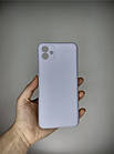 Чохол силіконовий для Samsung A04 (A045) 2022 Silicone Case Full (Бузковий), фото 3