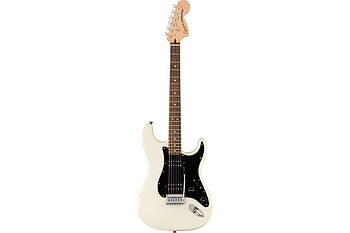Електрогітара SQUIER by FENDER AFFINITY SERIES STRATOCASTER HH LR OLYMPIC WHITE