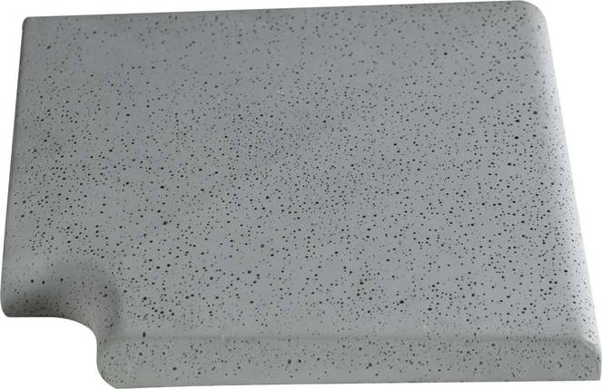 Кутовий копінговий камінь Aquazone Tuff 250x300x50-25 мм, сірий (пористий), фото 2