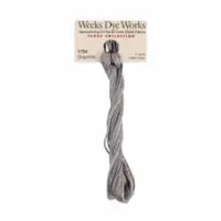 Муліне ручного фарбування Weeks Dye Works 1154 Graphite WDW1154