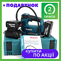 Аккумуляторный автомобильный компрессор Makita DMP180 12 л/мин 36 V 10 A с LED индикатором давления Макита