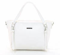 Женская сумка белая David Jones сумочка белого цвета с ручками Shoper Сумка жіноча біла David Jones сумочка