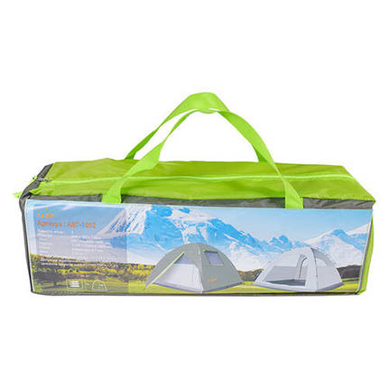 Тримісний сірий намет Green Camp GC1012/N3, фото 2