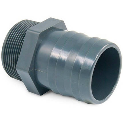 Штуцер для шланга ПВХ Hidroten 1002965, нарізний, 2"-63 мм, фото 1
