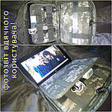 Тактичний підсумок для планшета з комірками під приладдя за ІНДИВІДУАЛЬНИМИ ПАРАМЕТРАМИ ЗАМОВНИКА, фото 7