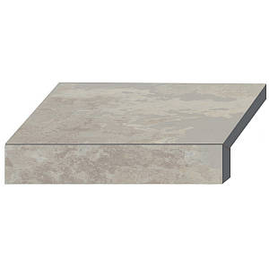 Бортова Г-подібна плитка Aquaviva Loft Sand, 600x345x50(20) мм