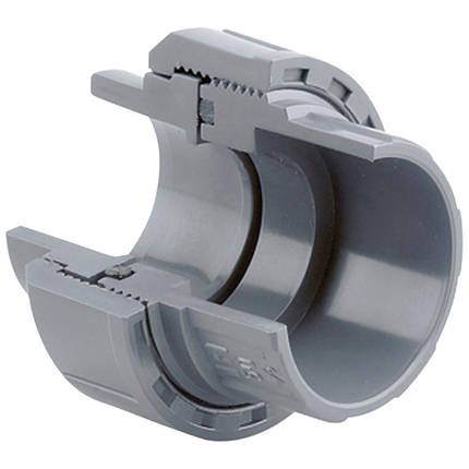 Муфта розбірна ПВХ Hidroten EPDM 1001084, з ущільненням, d63, фото 1