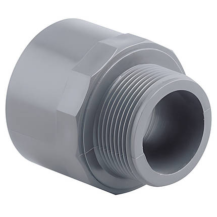 Муфта ПВХ Hidroten HP, 1002005, перехідна, d50-1 1/2", фото 1