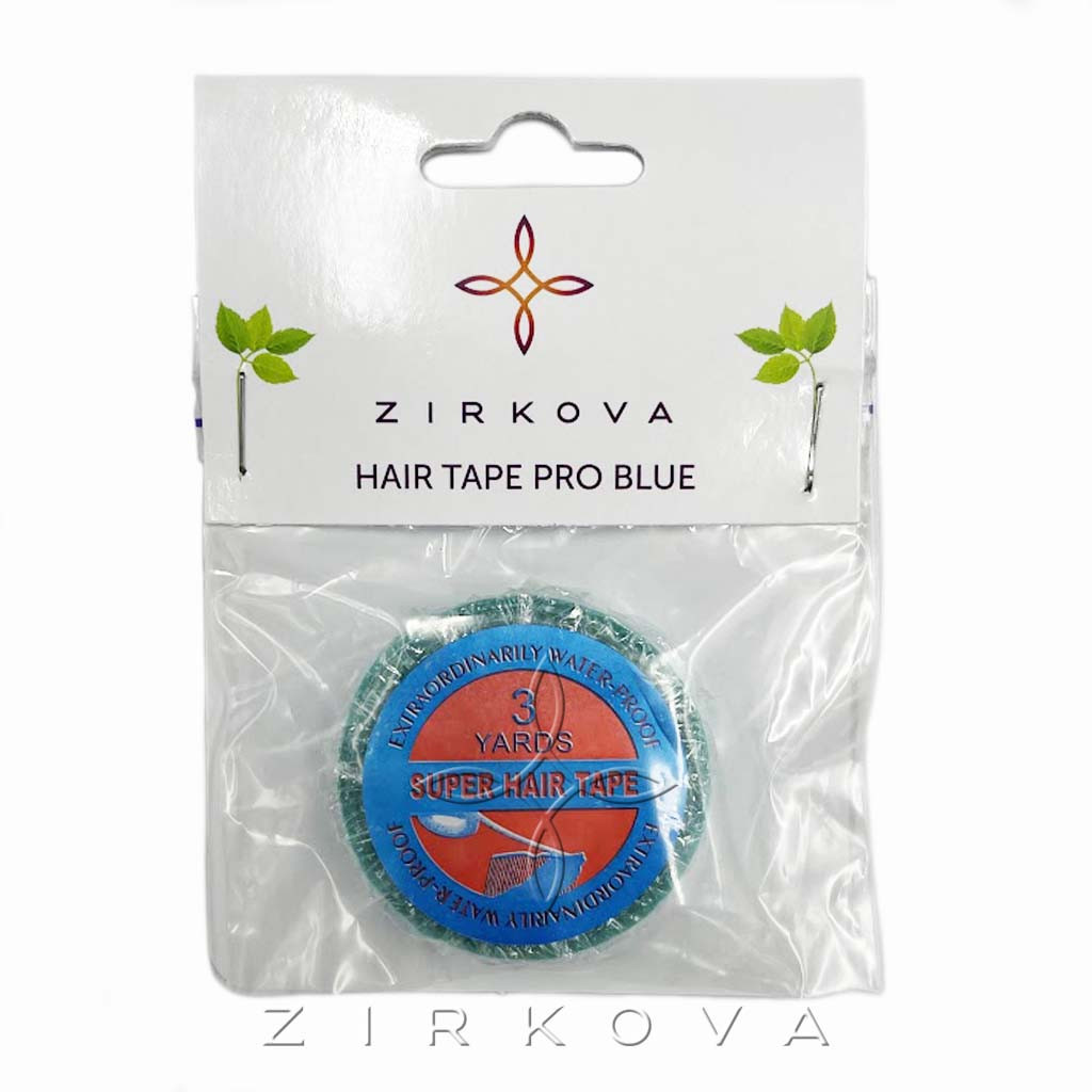 Стрічка для нарощування Волосся Двостороння Бірюза Super Hair Tape Waterproof 2,7 м, фото 1