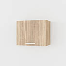 Шафка кухонна навісна Шафа під витяжку 500мм Модулі верх з ламінованого ДСП для кухні, фото 3