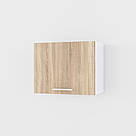 Шафка кухонна навісна Шафа під витяжку 500мм Модулі верх з ламінованого ДСП для кухні, фото 2