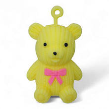 Іграшка-антистрес "Ведмедик", піна (жовтий)