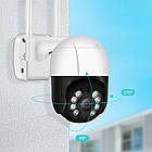 Вулична IP камера відеоспостереження з датчиком руху PTZ Outdoor Camera 3Мп / Поворотна вай фай камера, фото 4