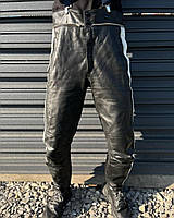 Мужские кожаные мотоштаны HARRO демисезонные | Размер: 48 (~M) | Штаны для езды по городу