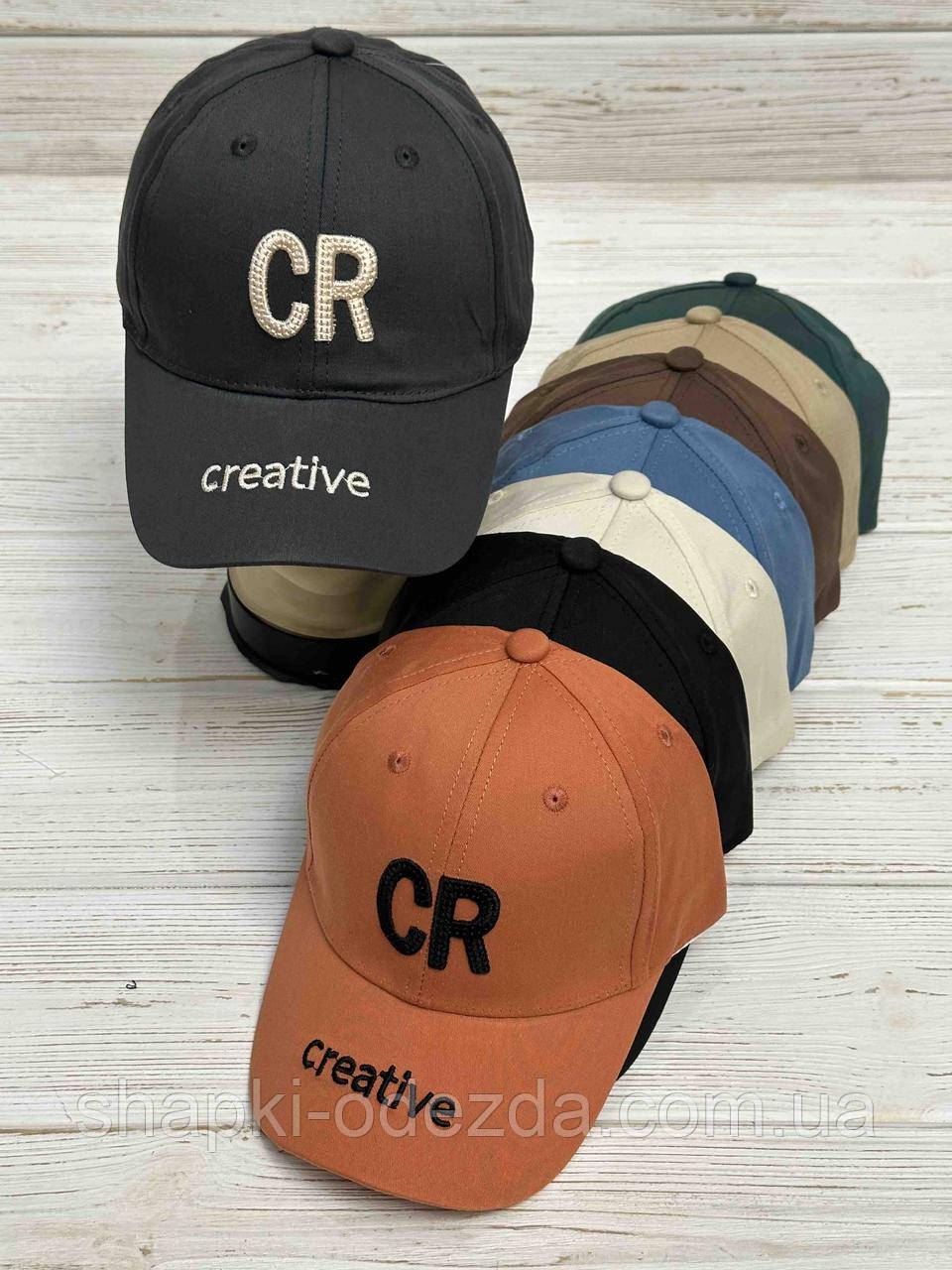 Хб кепка на підлітків оптом "Creative" від постачальника