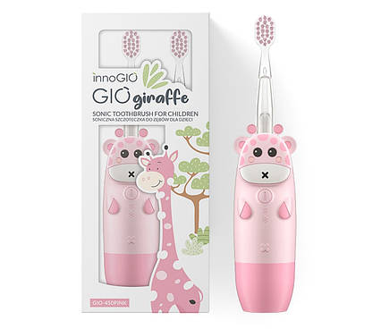 Електрична зубна щітка InnoGIO GIOgiraffe Pink