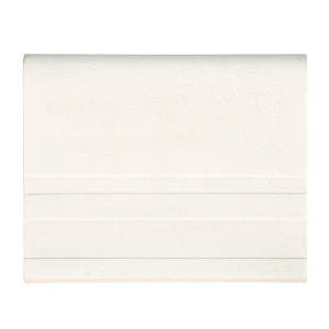 Копінговий камінь Aquazone з водостоком, 320x390x50-25 мм (білий)