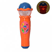 Музыкальная игрушка "Микрофон" 7043RU 6 мелодий (Оранжевый) Shoper Музична іграшка "Мікрофон" 7043RU 6 мелодій