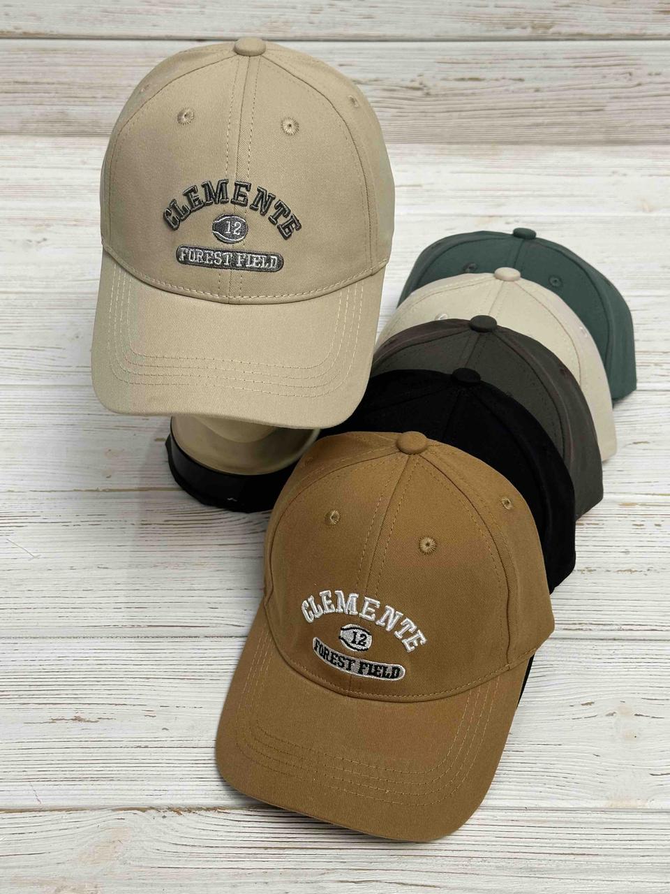 Кепка коттон Фабричний Китай оптом "Clemente" підліток