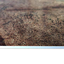 Декоративна ПВХ плита коричневий мармур 600*600*3mm (S) SW-00001622, фото 5