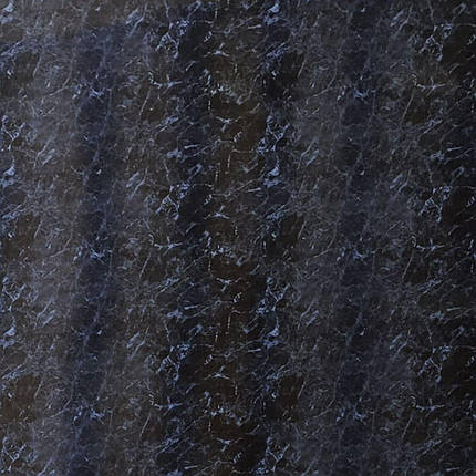 Декоративна ПВХ плита чорний мармур 600*600*3mm (S) SW-00001625, фото 1