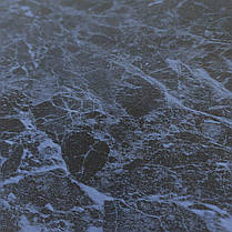 Декоративна ПВХ плита чорний мармур 600*600*3mm (S) SW-00001625, фото 4
