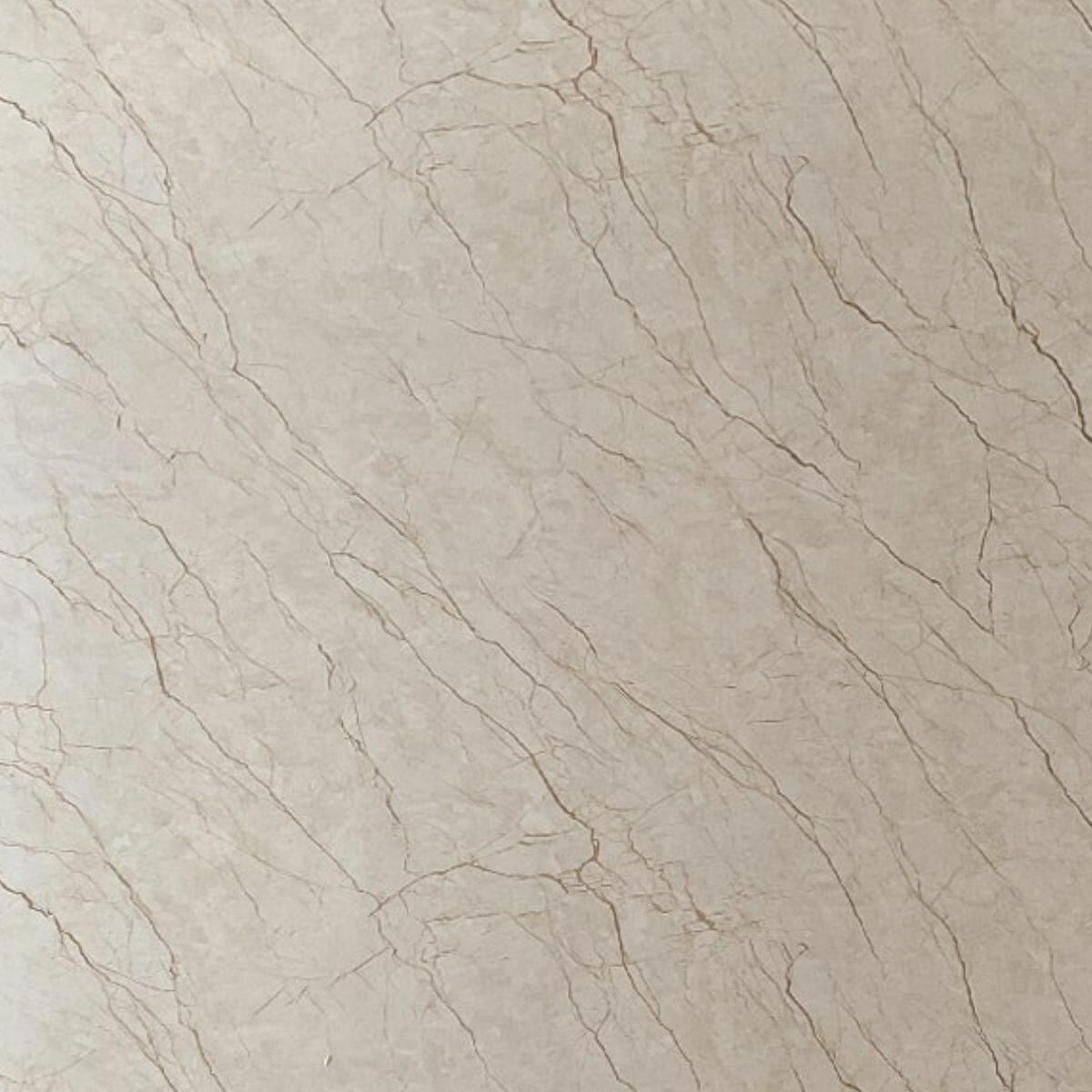 Декоративна ПВХ плита світло-бежевий мармур 600*600*3mm (S) SW-00001629