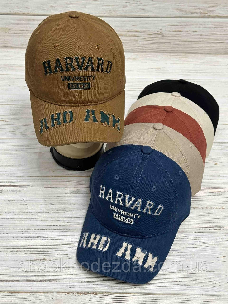 Кепка дитяча Оптом "Harvard" cotton р 54-55 Китай